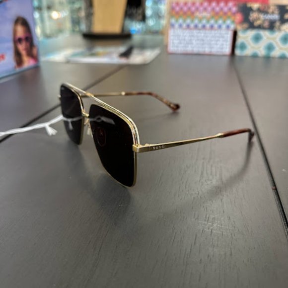 Gucci GG1099SA Brown Gold - Picture 1 of 4